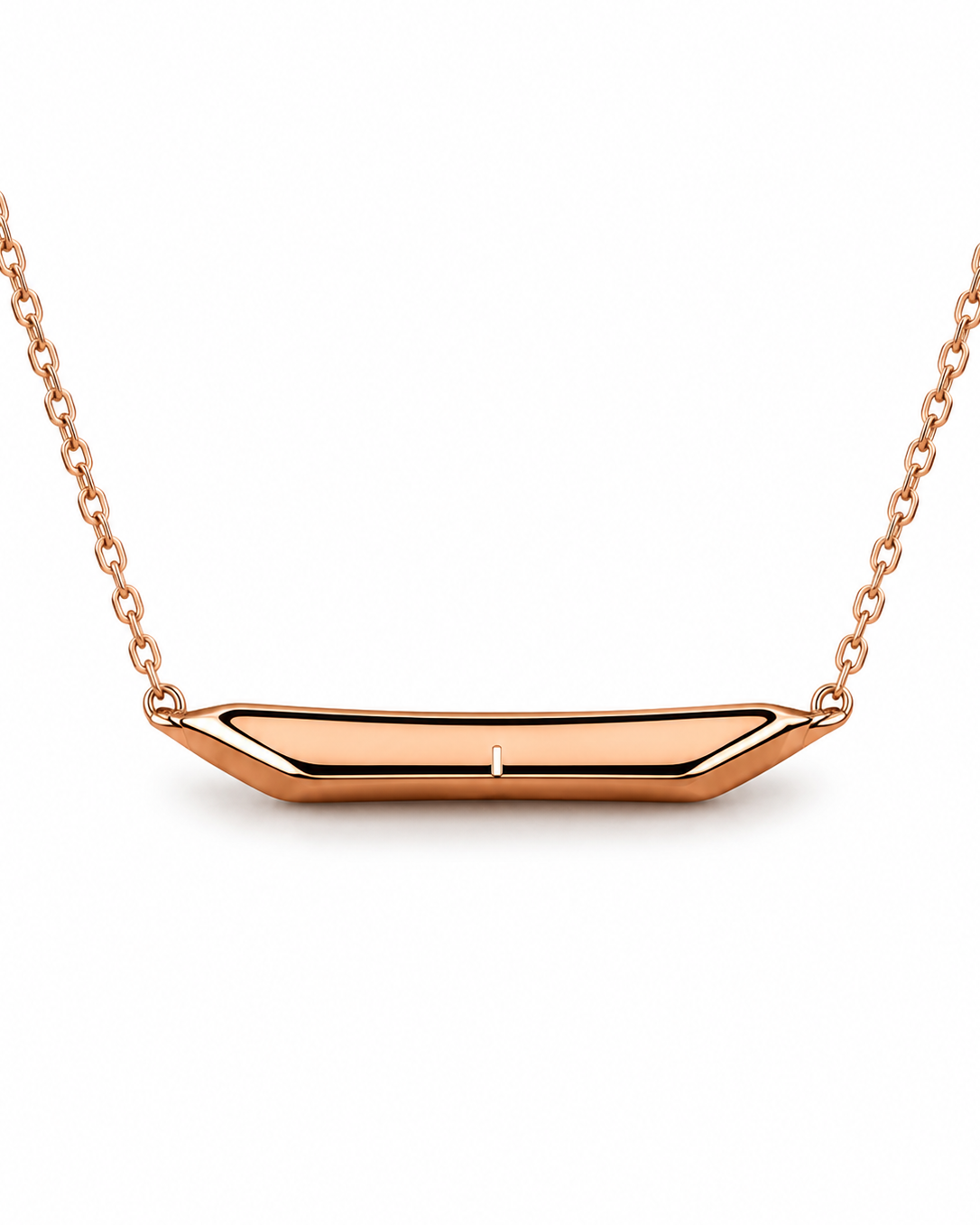 Zorver Necklace in rose gold